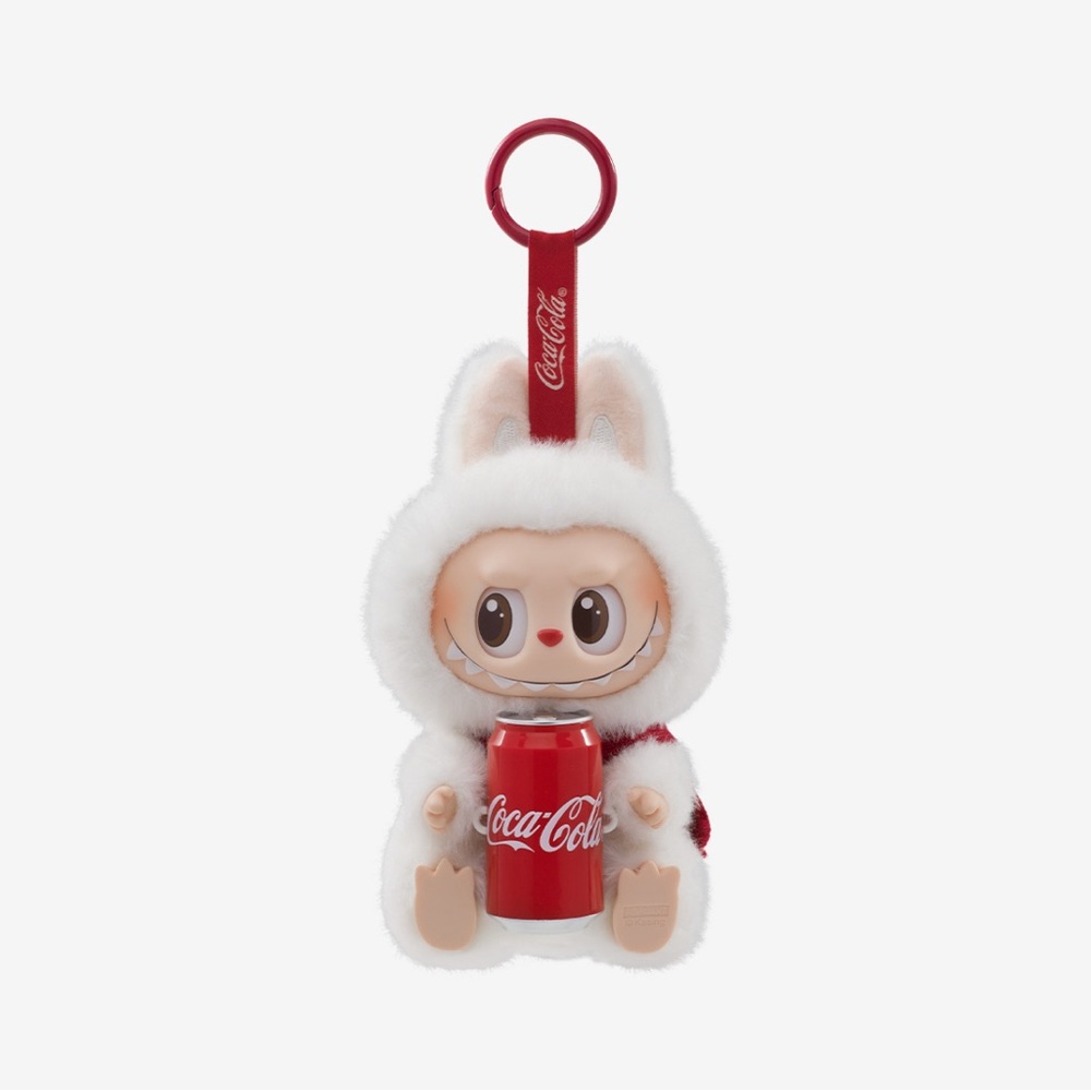 SOLD Coca-Cola The Monsters Vinyl Face Plush Pendandt
